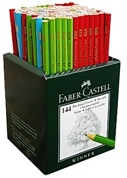 Faber-Castell Blyertspenna HB (fp om 144 st)