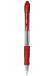 Pilot Kulpenna Super Grip F röd
