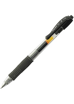 Pilot Gelkulpenna G-2 05 svart