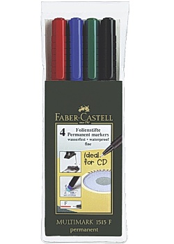 Faber-Castell OH-penna VF fine (fp om 4 st)