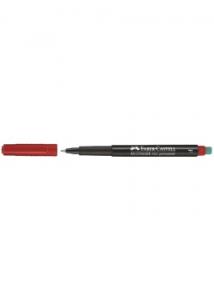 Märkpenna VF FABER CASTELL fine röd