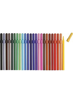 Fiberpenna 24 färger (fp om 24 st)