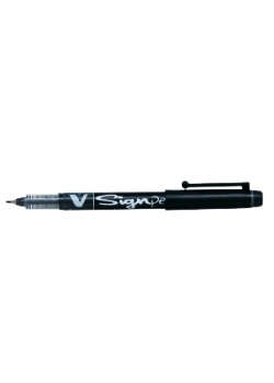 Pilot Fineliner V-sign Pen svart