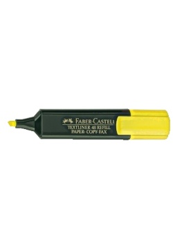 Faber-Castell Överstrykningspenna gul