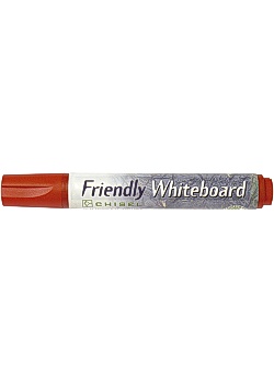 Friendly Whiteboardpenna sned röd