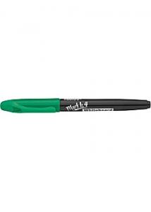 Marvy Whiteboardpenna Markit rund grön