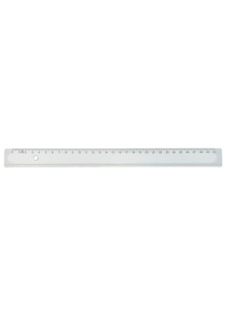 ARDA Linjal 30 cm cm/mm-gradering plast (fp om 10 st)