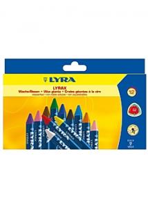 LYRA Bivaxkrita LYRAX 12 färger (fp om 12 set)