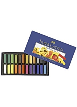 Faber-Castell Torrpastellkritor 24 färger (fp om 24 set)