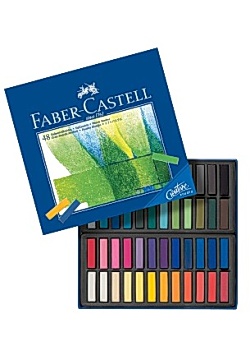 Faber-Castell Torrpastellkritor 48 färger (fp om 48 set)