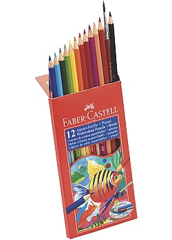 Faber-Castell Akvarellpenna 12 färger (fp om 12 set)