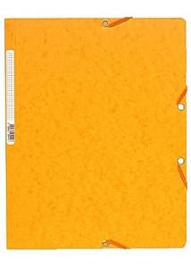 Exacompta Gummibandsmapp 400g A4 gul