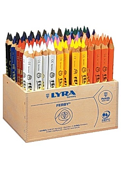 LYRA Färgpenna Ferby 12x8 färger (fp om 96 set)