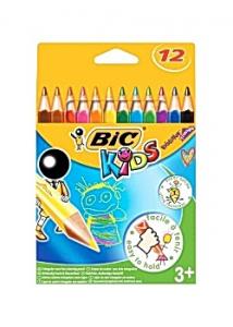 BiC Kids Evolution triangel 12 färger (fp om 12 st)