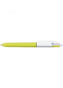 BiC Kulpenna 4 colours limegrön kropp