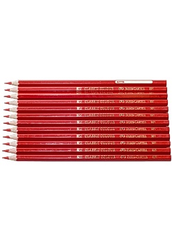 Faber-Castell Färgpenna röd (fp om 12 st)