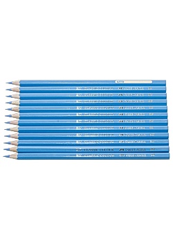 Faber-Castell Färgpenna ljusblå (fp om 12 st)