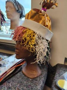 Crinkle craft mörkblåa pappersstrimlor 1