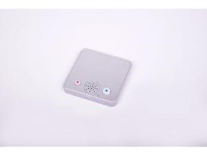 Inspelningsbar ljudbank med spegel