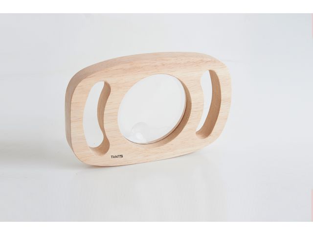 Förstoringsglas med trähandtag