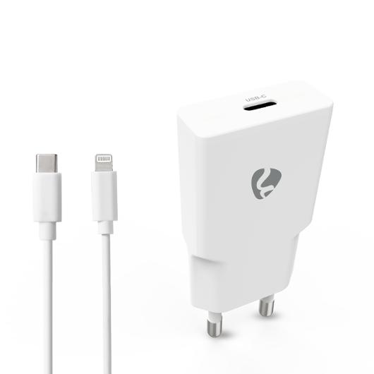Laddare Vägg NEDIS 20 W USB-C/Lightning