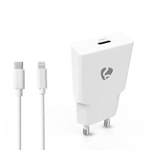 Laddare Vägg NEDIS 20 W USB-C/Lightning