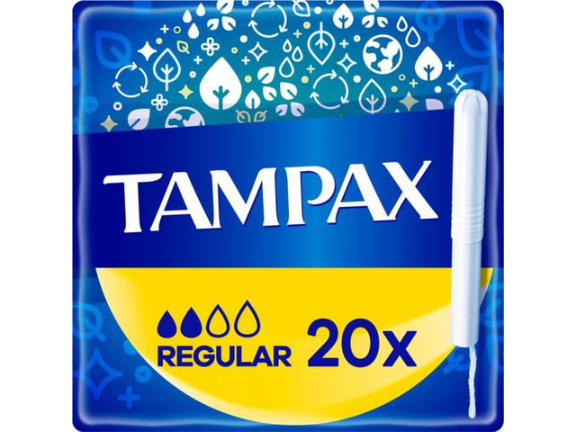 Tampong TAMPAX Regular applikator 20/fp