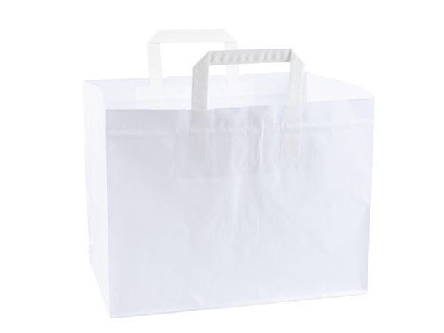 Bärkasse takeaway vit 300/fp