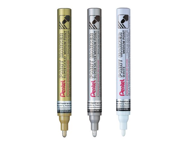 Märkpenna PENTEL Paint Marker rund guld