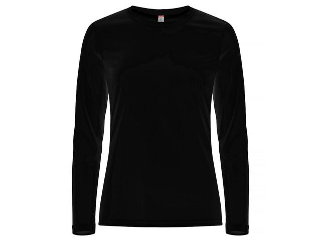 T-shirt funktion LÄ 029041 dam svart 2XL