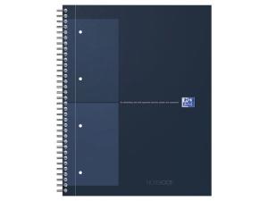 Kollegieblock Oxford Int.A4+ rut. blå