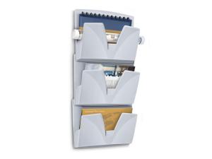 Blankettfack LYRECO 3-fack ljugrå