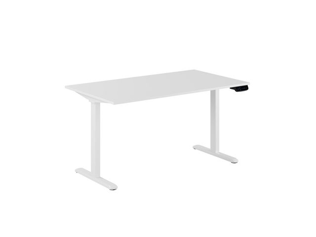 Skrivbord Ergo 2-motorigt 140x80cm vit