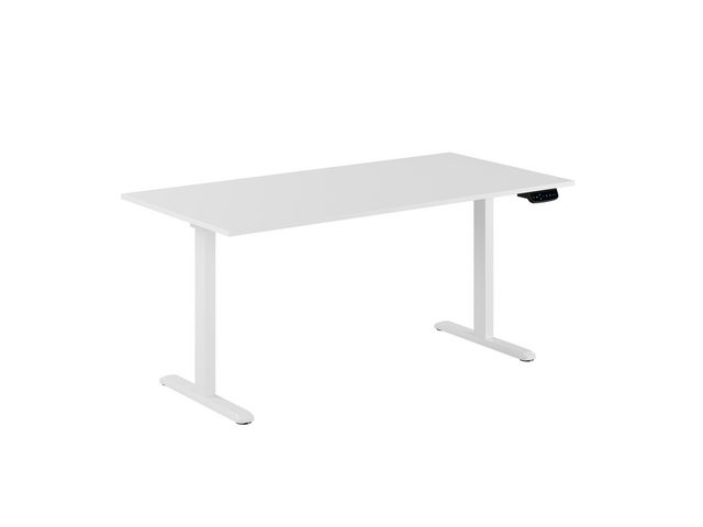 Skrivbord Ergo 2-motorigt 160x80cm vit