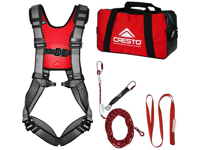 Fallskyddskit CRESTO Roofer Comfort 15m