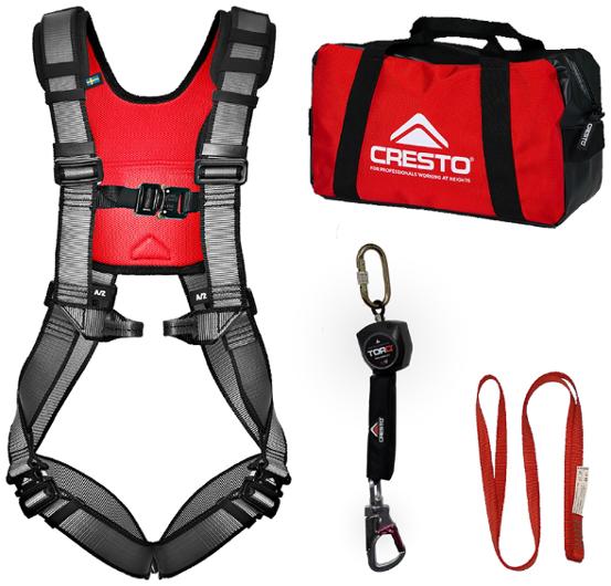 Fallskyddskit CRESTO Industri Pro 2m