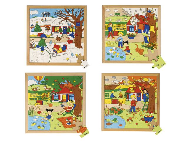 Rampussel Årstider 4-pack