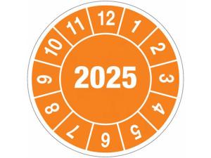 Kontrollmärke 2025 10mm 104/fp