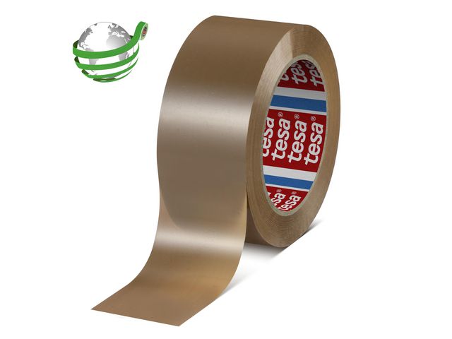 Packtejp TESA 60418 PET 50mmx132m brun