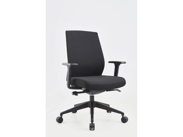 Kontorsstol LYRECO Phoenix synk svart