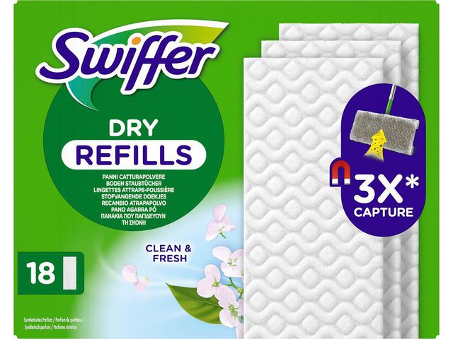 Dammtrasa SWIFFER dry refill 18/fp