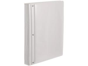 Gaffelpärm PP med ficka A4 40mm vit