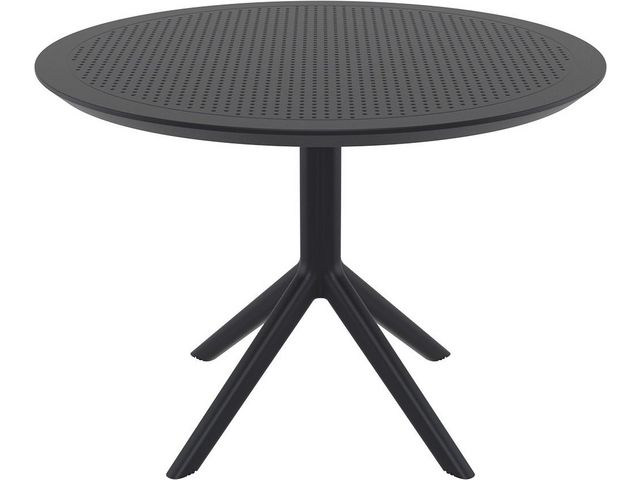 Bord SIESTA Sky runt 105cm svart