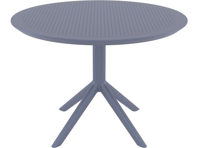 Bord SIESTA Sky runt 105cm m.grå