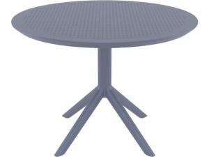 Bord SIESTA Sky runt 105cm m.grå