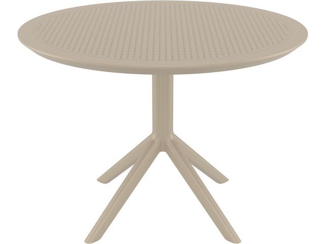 Bord SIESTA Sky runt 105cm taupe