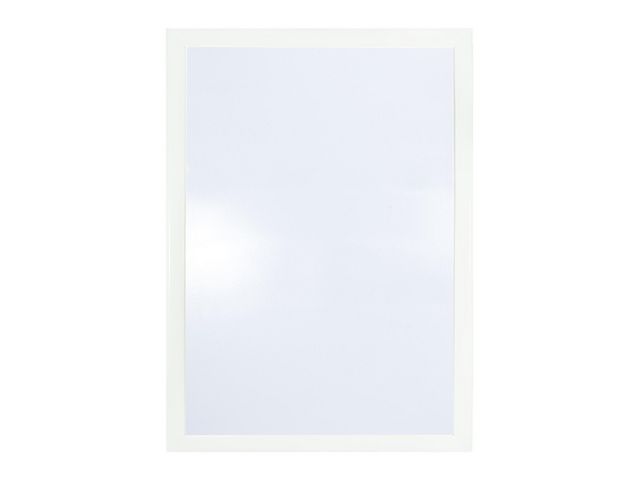 Väggram aluminiumprofil 70x100cm vit