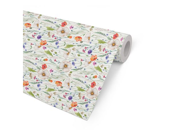 Presentpapper 57cmx154m Wildflowers