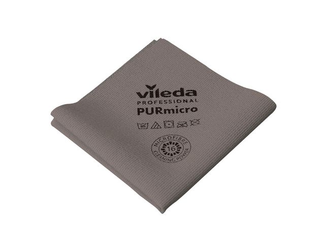 Microfiberduk VILEDA PURmicro grå 5/fp