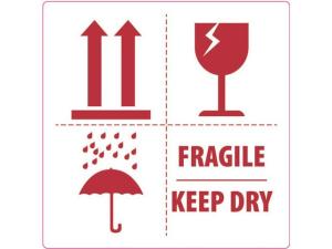 Etikett 4 symboler 500/fp